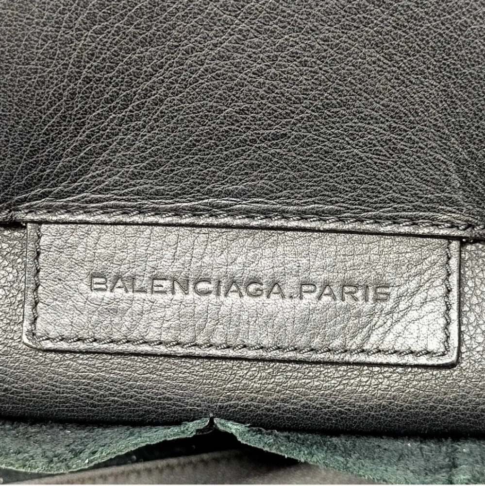 Balenciaga Tote Bag The Paper Black Leather - Picture 6 of 8